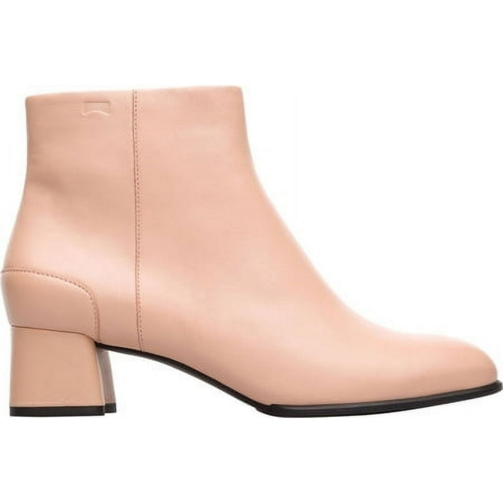 CAMPER Ankle Leather Boots Katie Light Pink Color Size 36 = 6 US Side Zippers - Picture 2 of 13